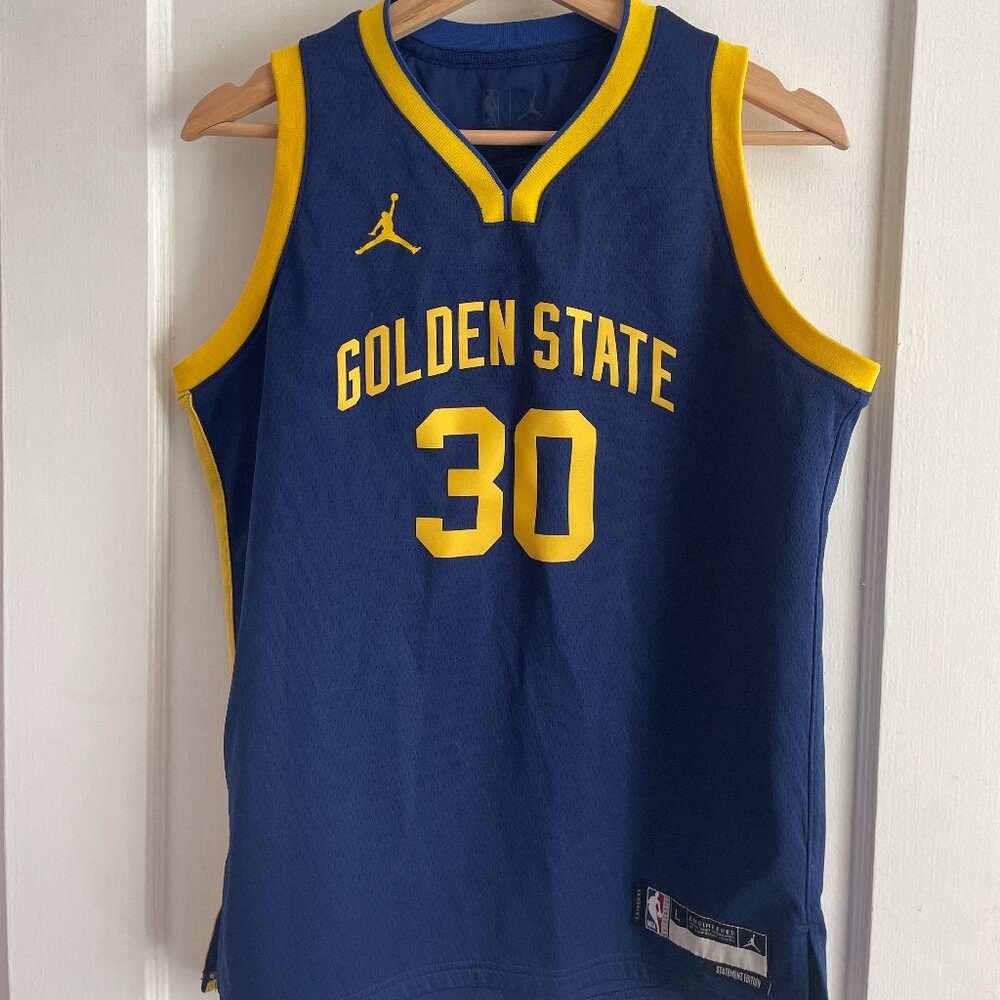 Nike Youth Large Steph Curry Warriors NBA Jersey
